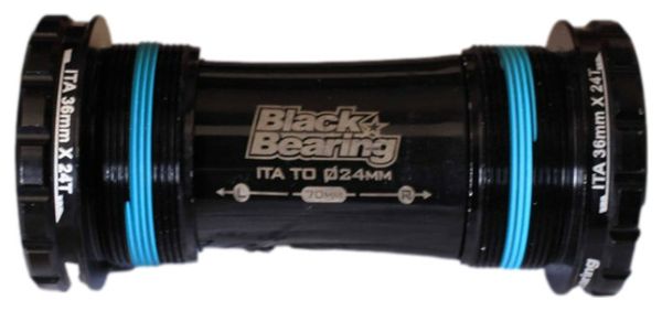 Italian Black Bearing Bottom Bracket Axle 24 of GXP