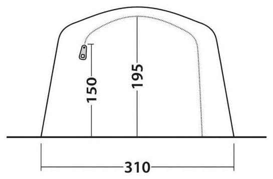 Tente de camping Outwell Parkdale 4PA
