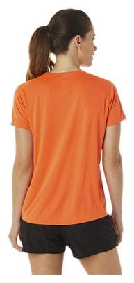 Asics Core Run Koralle Kurzarmshirt Damen