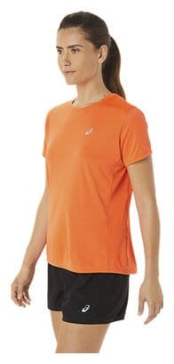 Asics Core Run Koralle Kurzarmshirt Damen