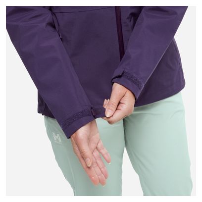 Giacca impermeabile Millet Seneca Storm 3L Viola Donna