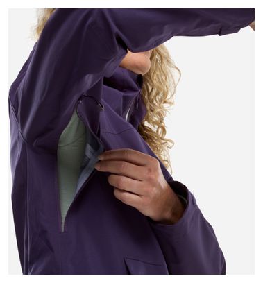 Giacca impermeabile Millet Seneca Storm 3L Viola Donna