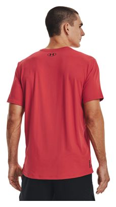 Maillot Manches Courtes Under Armour Rush Energy Rouge