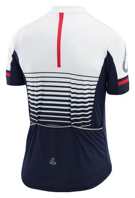 Maillot de vélo Loeffler à manches courtes FZ Messenger 23-Bleu