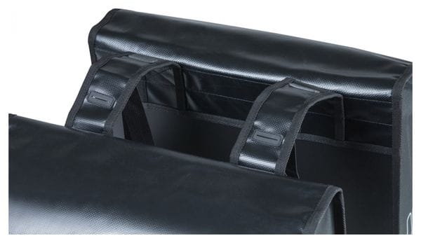 Basil Urban Load Double Bag 48-53 liter zwart