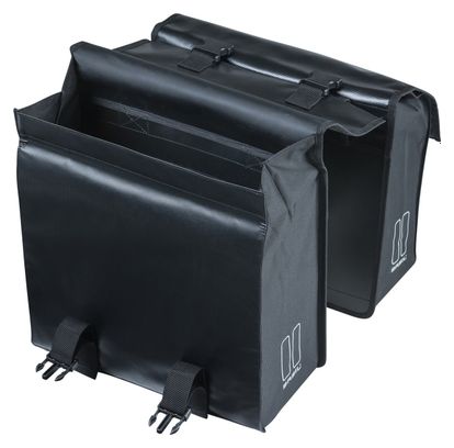 Basil Urban Load Double Bag 48-53 liter zwart