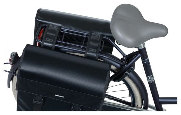 Double sacoche de vélo Basil Urban Load 48-53 litres noir
