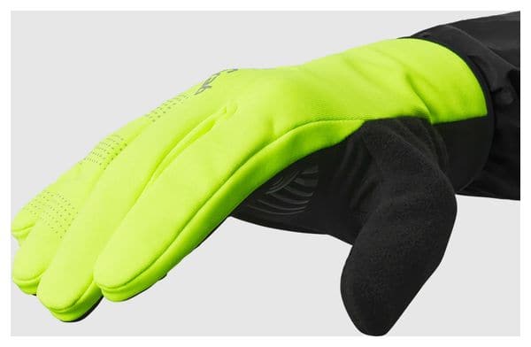 Winterhandschuhe GribGrab Ride II Windproof Mid-Season Gloves Gelb