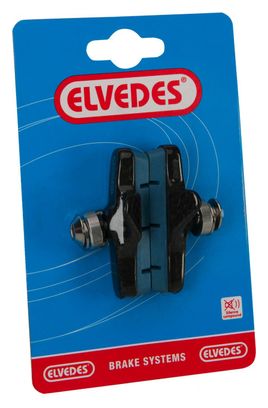 Paire de Patins de Frein Route Elvedes 55mm Compatibilité Campagnolo pour Jantes Carbone