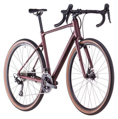 Vélo de Gravel Cube Nuroad Race Shimano GRX 12V 700 mm Rouge Ruby 2025
