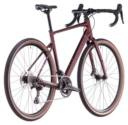 Vélo de Gravel Cube Nuroad Race Shimano GRX 12V 700 mm Rouge Ruby 2025