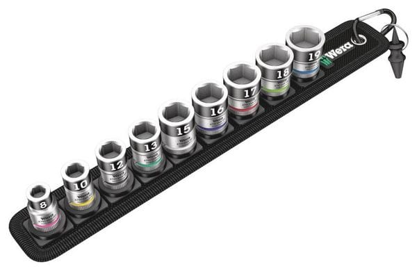 Wera - Cliquet 8100 SA All-in Zyklop Speed 1/4  avec Set d'Embouts