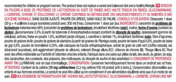 Diet Shake (720g) - Biotech Usa - Fraise - Substituts De Repas
