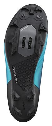 Paar Shimano XC502 Damen MTB-Schuhe Ocean Green