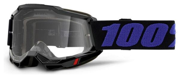 100% Accuri 2 Mask Black / Blue Transparent Lenses