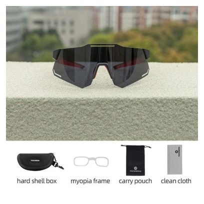 Lunettes Soleil Vélo ROCKBROS UV Transparentes