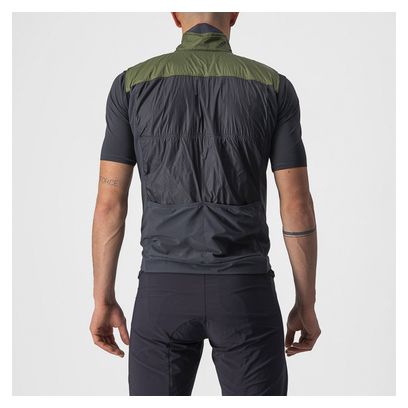 Castelli Unlimited Puffy Khaki / Gray Vest