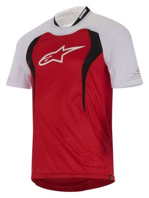 ALPINESTARS Korte Mouwen Jersey DROP Wit Rood