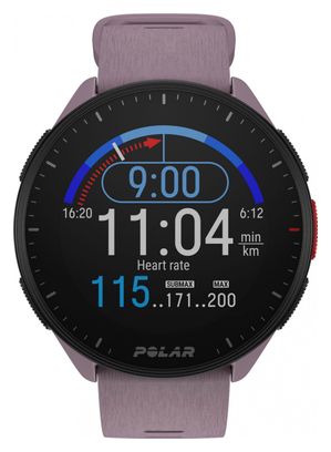 Reloj GPS Polar Pacer Morado Atardecer