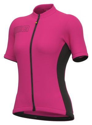 Alé Color Block Pink Women&#39;s Short Sleeve Jersey