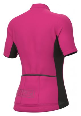 Alé Color Block Damen Kurzarmtrikot Rosa