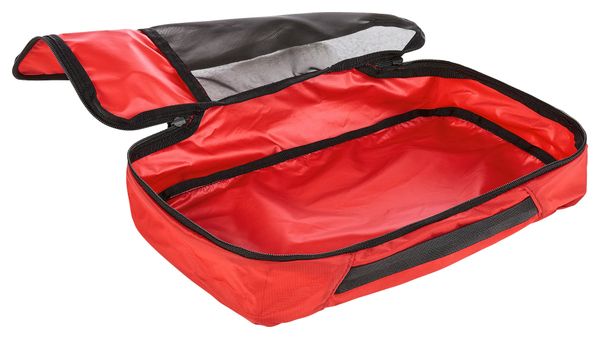 Borsa portaoggetti Deuter Mesh Zip Pack 3L rossa