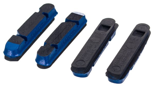 x4 Cartucce per Pattini dei Freni Campagnolo BR-PEO500X1 per cerchio PEO Shimano/Sram