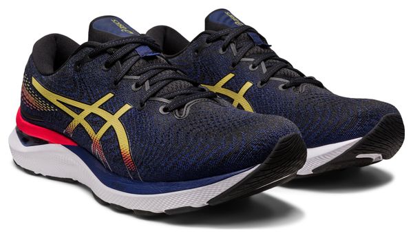 Chaussures de Running Asics Gel Cumulus 24 Bleu Rouge