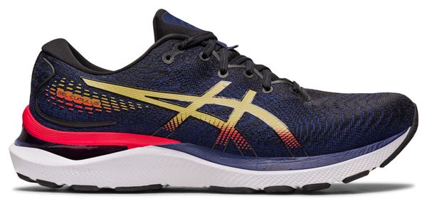 Chaussures de Running Asics Gel Cumulus 24 Bleu Rouge