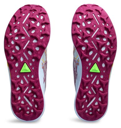 Asics Fujispeed 2 Blue Pink Women's Trail Running Shoes