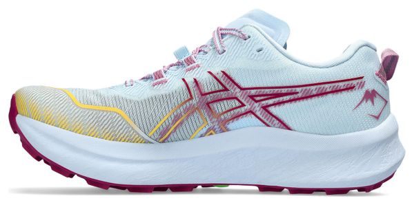 Asics Fujispeed 2 Blue Pink Women's Trail Running Shoes