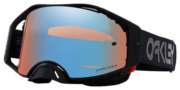 Masque Oakley Airbrake MX B1B Blackout / Verres Prizm Sapphire / Ref : OO7046-F6