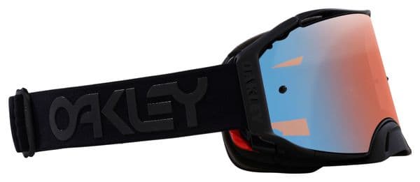 Máscara Oakley Airbrake MX B1B Blackout / Lentes Prizm Sapphire / Ref: OO7046-F6