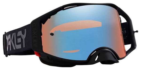 Masque Oakley Airbrake MX B1B Blackout / Verres Prizm Sapphire / Ref : OO7046-F6