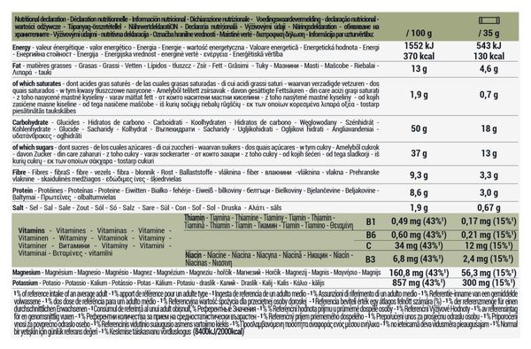 Barrette energetiche salate Decathlon Nutrition Datteri e semi 5x35g