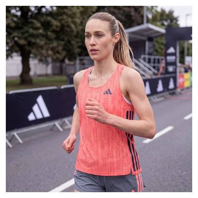 adidas Adizero Pink Women's Tank Top
