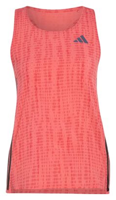 adidas Adizero Pink Women's Tank Top