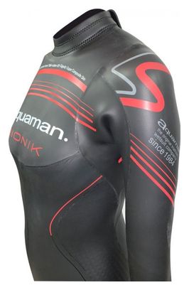 Combinaison Néoprène Aquaman Bionik Noir/Rouge Femme