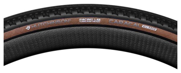 Hutchinson Caracal 700 mm Tubeless Ready Gravel Copertone morbido in poliammide Mach Tread 3.0 Black / Tan