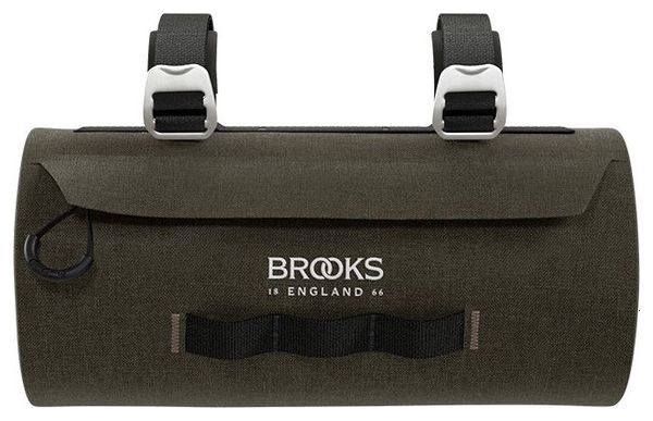 Custodia da manubrio Brooks Scape 3L marrone fango