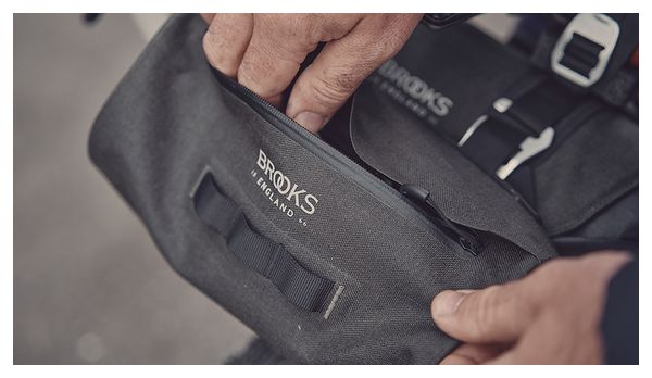 Custodia da manubrio Brooks Scape 3L marrone fango