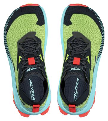 Chaussures Trail Altra Olympus 275 Vert/Bleu/Rouge Homme