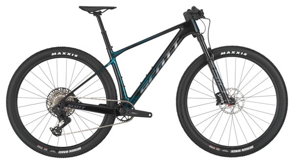 MTB Semi-Rigid Scott Scale RC Team Sram S1000 AXS 12V 29'' Black/Green 2025