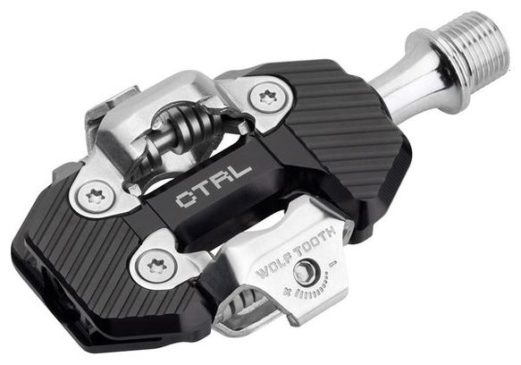 Paire de Pédales Automatiques Wolft Tooth CTRL Trail Clipless Pedal Noir