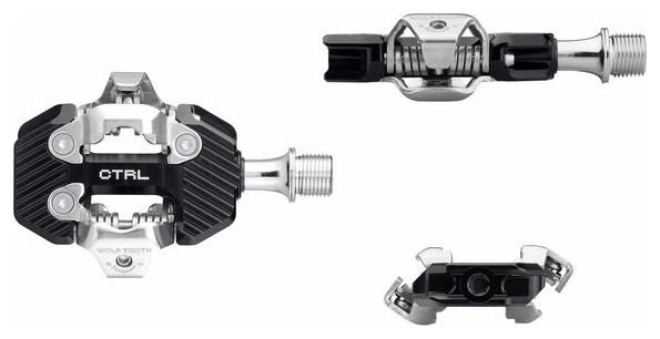 Paire de Pédales Automatiques Wolft Tooth CTRL Trail Clipless Pedal Noir