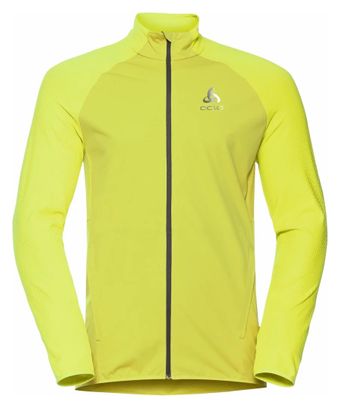 Odlo Zeroweight Warm Hybrid Windjacke Gelb