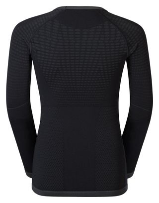 Odlo Performance Warm Kids Long Sleeve Jersey Black