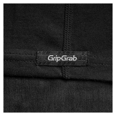 GripGrab Merino Polyfibre Short Sleeve Winter Under Shirt Black