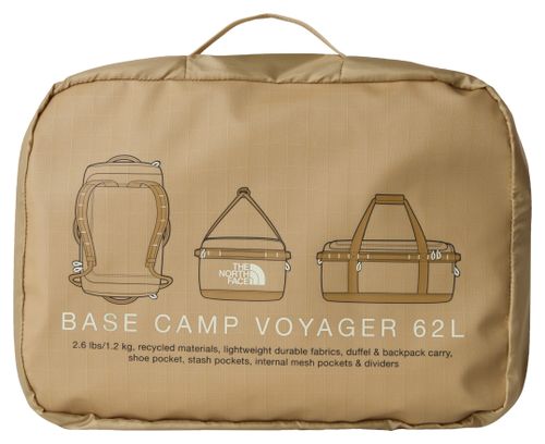 The North Face Base Camp Duffel 62L Travel Bag, Beige