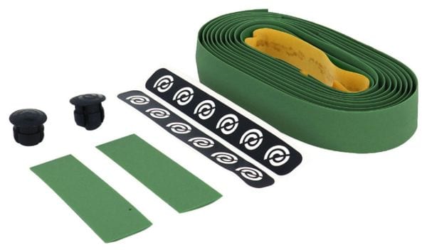 Ruban de guidon Bike Ribbon cork gel vert mat